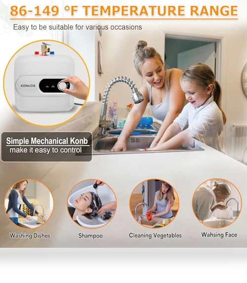 Under Sink Instant Hot Water Heater — Water Heaters, KENUOS