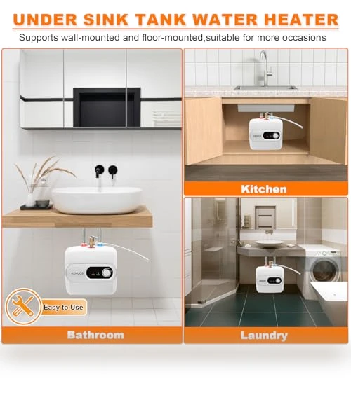 Under Sink Instant Hot Water Heater — Water Heaters, KENUOS