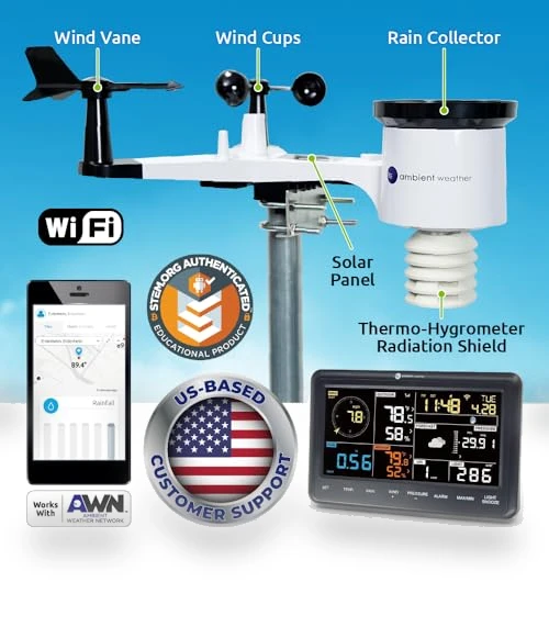 WiFi Smart Weather Station — Weather Stations, Ambient Weather