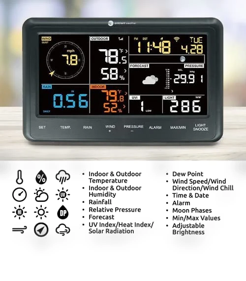 WiFi Smart Weather Station — Weather Stations, Ambient Weather