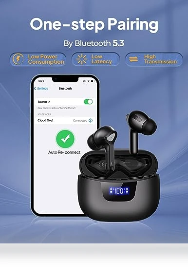 Wireless Earbuds — In-Ear Headphones, FORTECLEAR