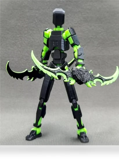 3D Printed Action Figure — Heroic Collectibles, Lucky 13 Toys