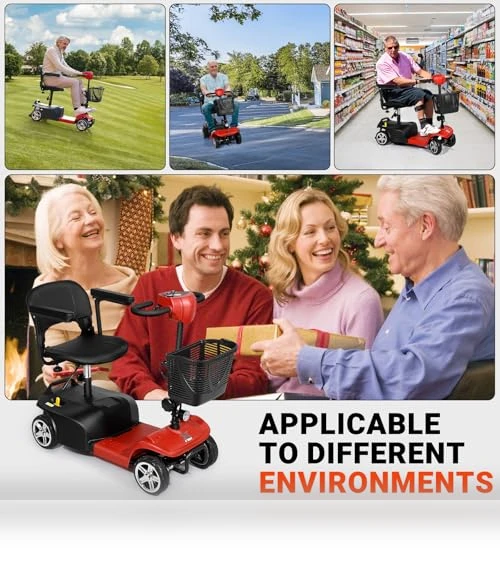 4 Wheels Electric Mobility Scooter — Mobility Scooters, FWFFWF