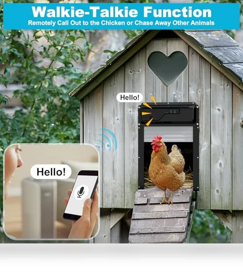 Automatic Chicken Coop Door — Electronic Doors