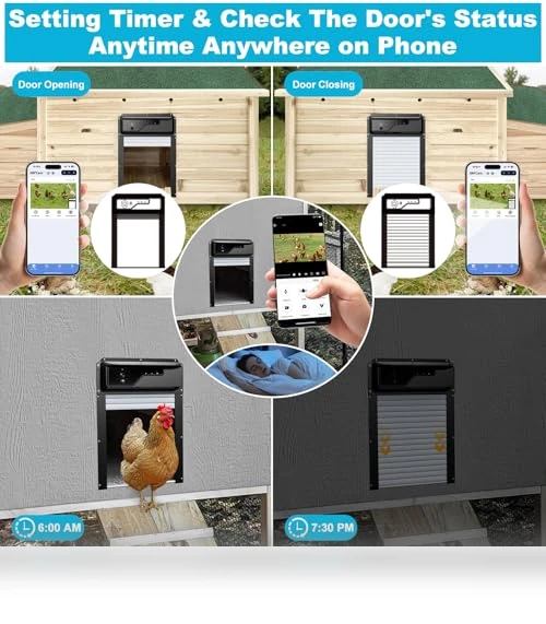 Automatic Chicken Coop Door — Electronic Doors