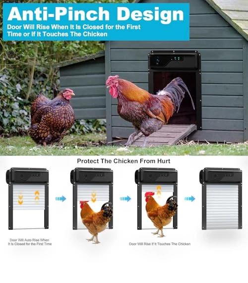Automatic Chicken Coop Door — Electronic Doors