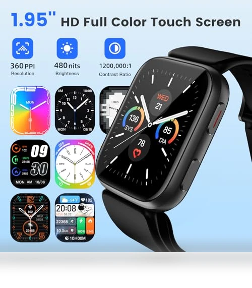 Blood Pressure Monitor Smart Watch — Smartwatches, YHE