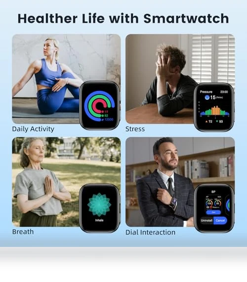 Blood Pressure Monitor Smart Watch — Smartwatches, YHE