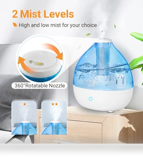 Cool Mist Humidifier — Air Moisturizers, Ufresh