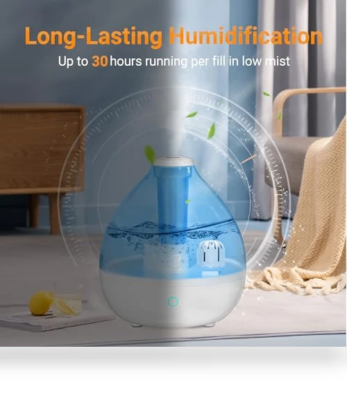 Cool Mist Humidifier — Air Moisturizers, Ufresh