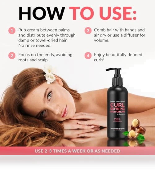 Curl Cream — Detanglers, SUNATORIA