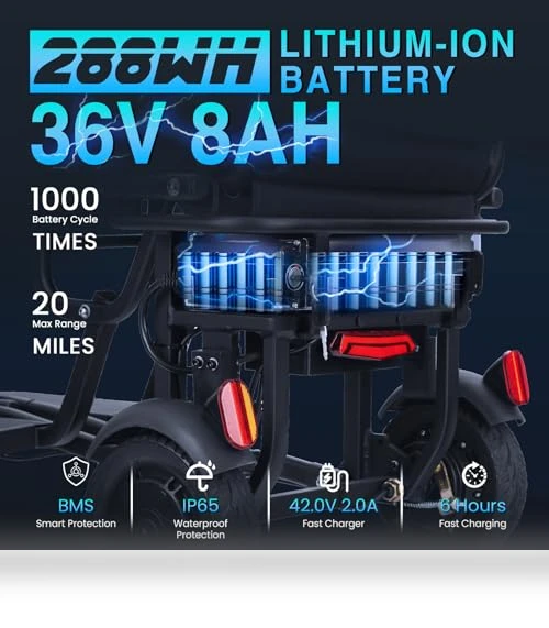 Folding Mobility Scooter — Rolling Walkers, WEYRAL