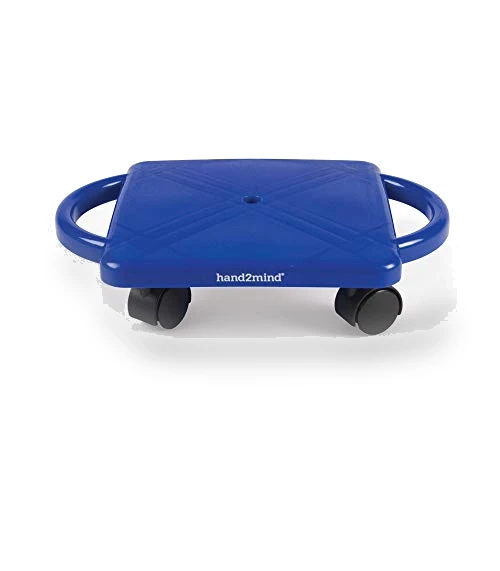 Indoor Scooter Board with Safety Handles — Kids Fitness, hand2mind