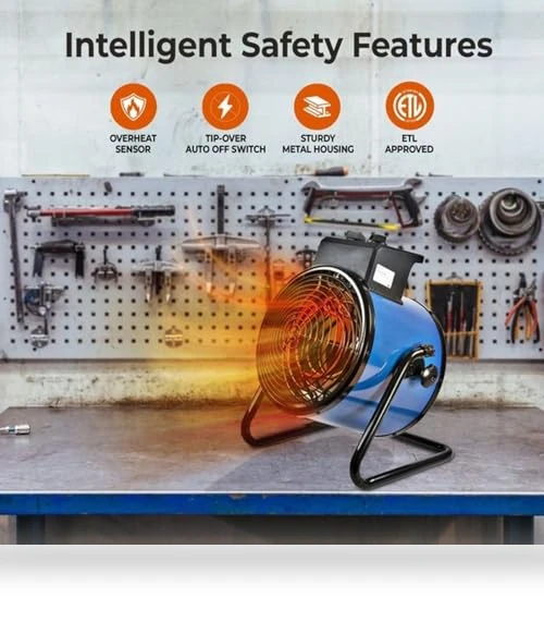 Industrial Space Heater — Portable Heating Solutions, Comfort Zone