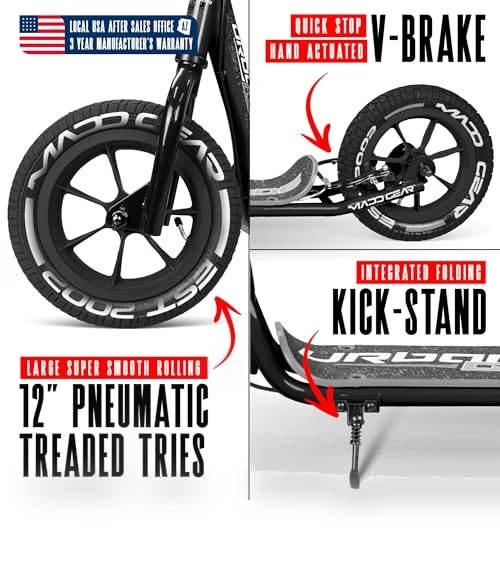 Large Kick Scooter — Scooters & Gear, Madd Gear