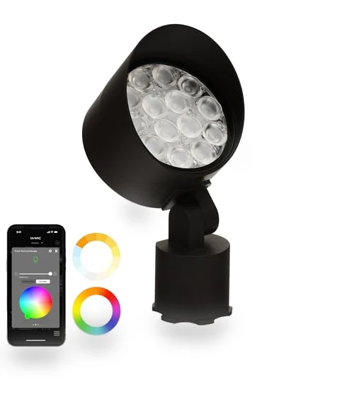 LED Colorscaping Smart App Controllable Landscape Lighting — Outdoor Security & Flood Lighting, WAC Lighting