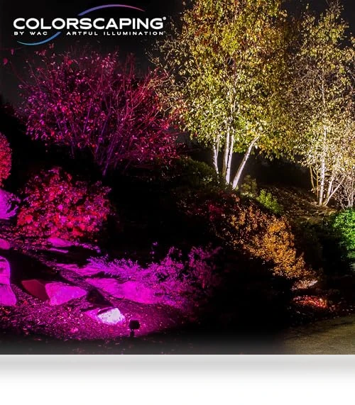 LED Colorscaping Smart App Controllable Landscape Lighting — Outdoor Security & Flood Lighting, WAC Lighting