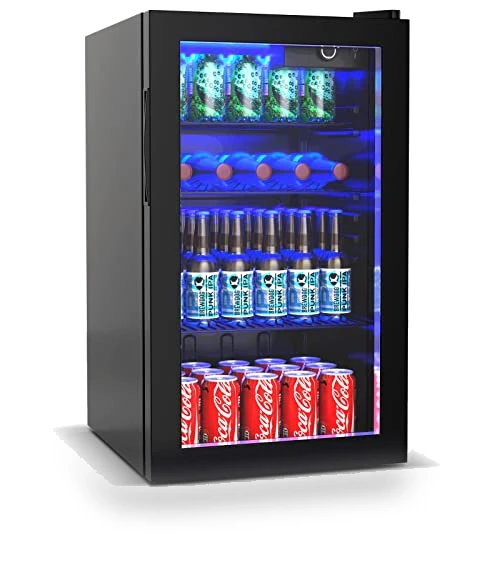 Mini Beverage Fridge — Mini Fridges, COSTWAY
