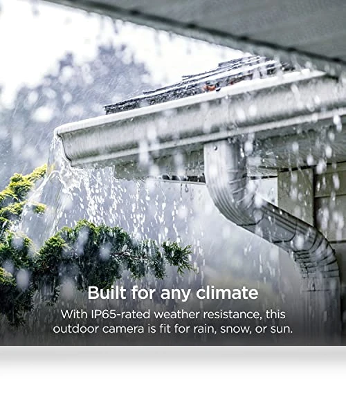 Outdoor Wired Camera SE Security Camera — Motion Sensors, Roku