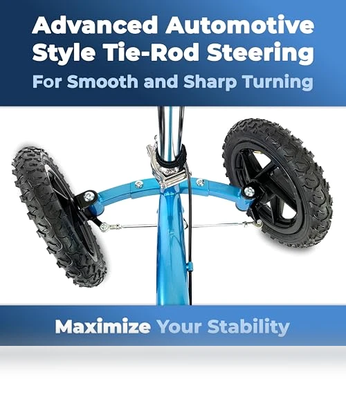 Quad All Terrain Knee Scooter — Leg Lifters, KneeRover