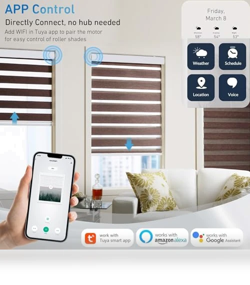 Smart Blinds Motor — Smart Home Hubs & Controllers, HUIYEETEX