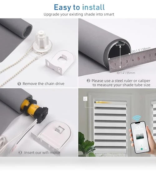 Smart Blinds Motor — Smart Home Hubs & Controllers, HUIYEETEX