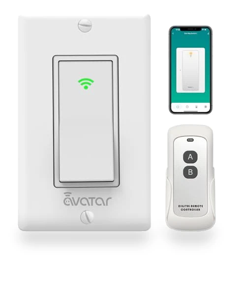 Smart Light Switch with Bluetooth Remote — Smart Home Modules, Shenzhen Avatar Controls Co., Ltd