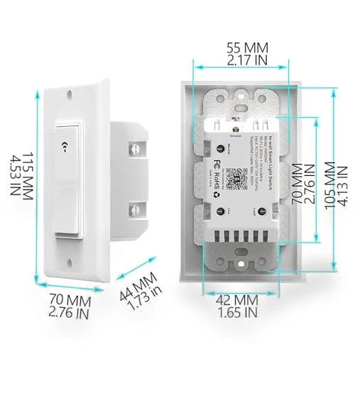 Smart Light Switch with Bluetooth Remote — Smart Home Modules, Shenzhen Avatar Controls Co., Ltd
