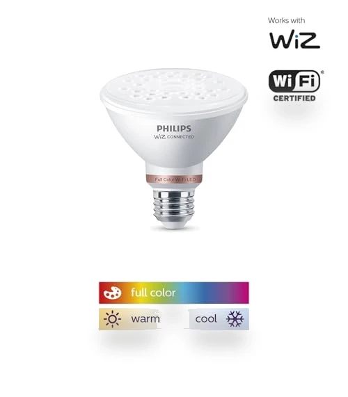 Smart Wi-Fi LED Color Changing Light Bulb — LED, Philips