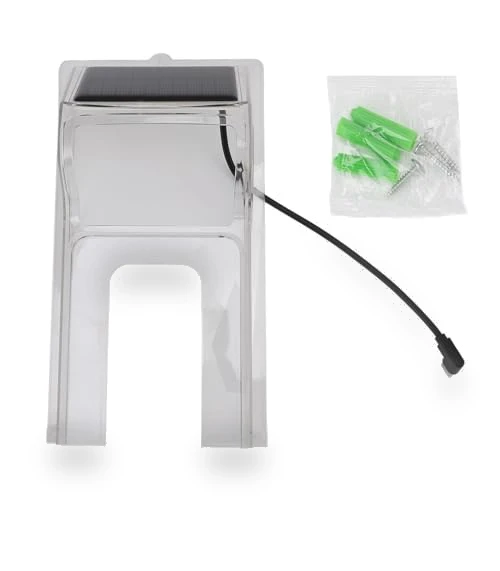 Transparent Solar Powered Doorbell Rain Cover — Full Car