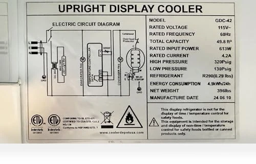 3-Door Display Refrigerator — Drink Coolers, Elite Kitchen Supply