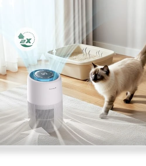 Air Purifier for Home Pets & Bedroom — Activated Carbon Air Purifiers, Provirtec