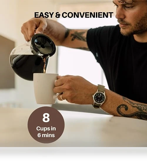 Automatic Drip Pour Over Coffee Brewer — Brewing Excellence, Simply Good Coffee