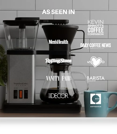 Automatic Drip Pour Over Coffee Brewer — Brewing Excellence, Simply Good Coffee