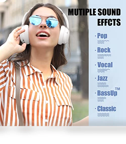 Bluetooth Headphones Over Ear — In-Ear Headphones, BERIBES