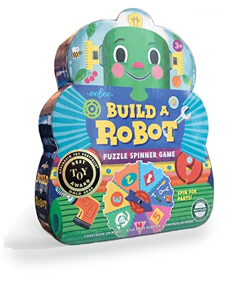 Build a Robot Spinner Game — Outdoor Play, eeBoo