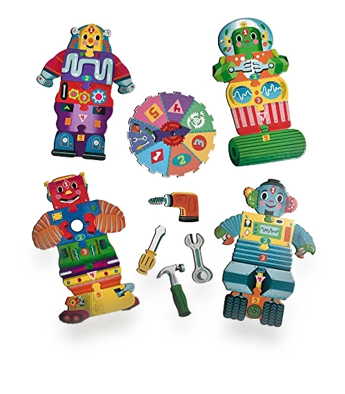 Build a Robot Spinner Game — Outdoor Play, eeBoo