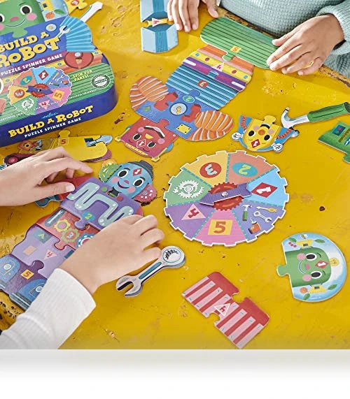 Build a Robot Spinner Game — Outdoor Play, eeBoo