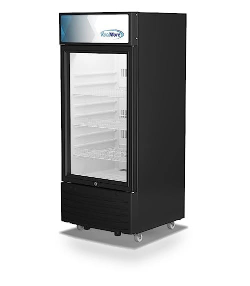 Commercial One Glass Door Display Upright Beverage Refrigerator Cooler Merchandiser — Mini Fridges, KoolMore
