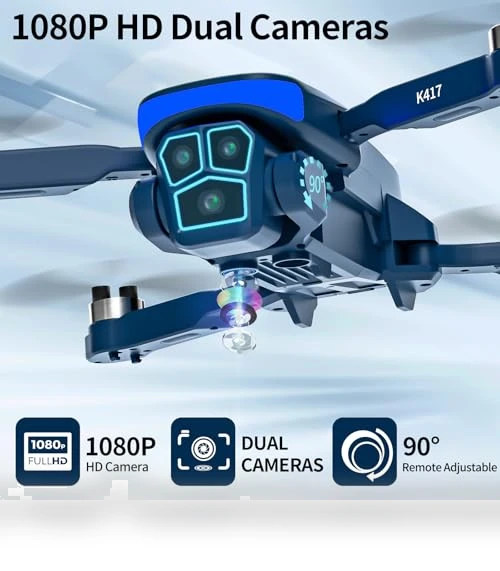 Drone with 2 Cameras 1080P HD — Drones, KARUISRC