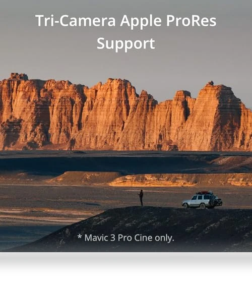 Flagship Triple-Camera Drone — Drones, DJI