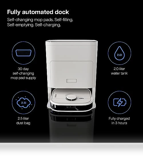 Florio 2in1 Robot Vacuum and Mop Combo — Smart Cleaning Robots, NOESIS