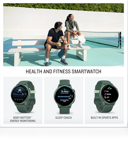 Health and Fitness GPS Smartwatch — Smartwatches, Garmin