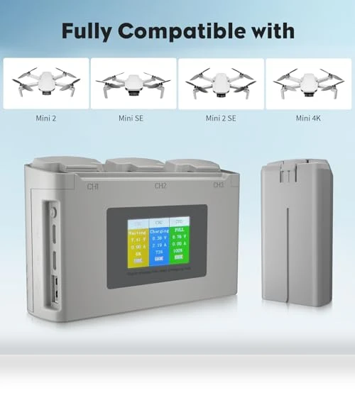 Intelligent Battery with Display Two-Way Charging Hub — Batteries, Aovee