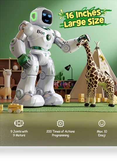 Large Robot Toy for Kids — Interactive Figures & Robots, Ruko