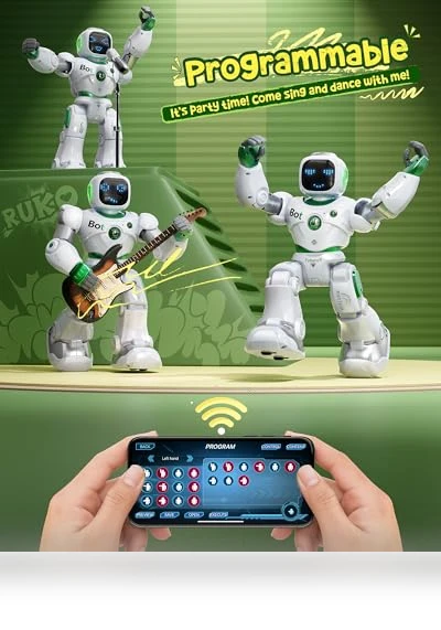 Large Robot Toy for Kids — Interactive Figures & Robots, Ruko
