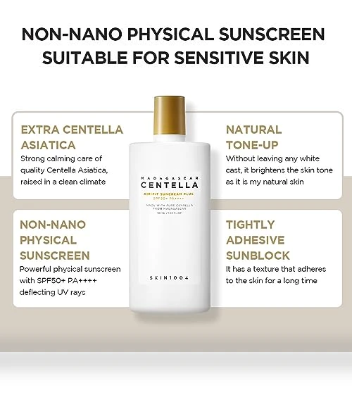 Madagascar Centella Air-fit Suncream Plus — Body Sun Protection, SKIN1004