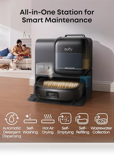 Omni Robot Vacuum and Mop Combo — Vacuums, eufy