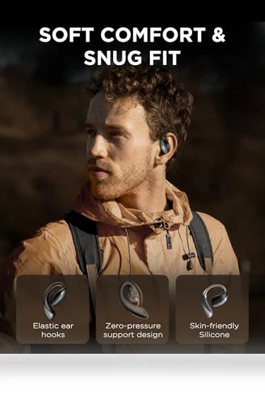 Open Ear Headphones — Over-Ear Headphones, Haowolf
