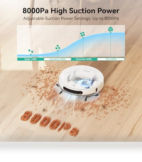 Robot Vacuum and Mop Combo — Smart Cleaning Robots, Tesvor